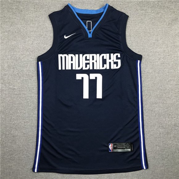 luka doncic navy jersey